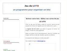 Tablet Screenshot of jeudeloto.fr